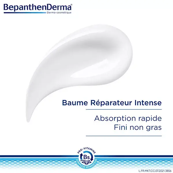 BepanthenDerma® Baume Réparateur Intense Corps Peaux Sèches et Sensibles 200ml