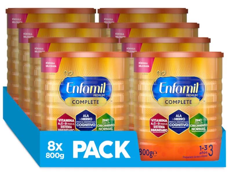 Enfamil 3 Premium Complet 8 Flacons x 800 gr