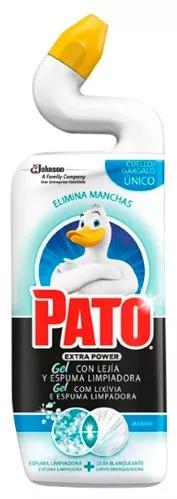 Pato Wc Power Marinho Gel com Lixívia e Espuma de Limpeza 750 ml