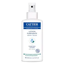 Cattier Nettoyant & Démaquillant Lotion Purifiante Bio 200ml