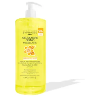Byphasse Dermo Fleur de Tiaré Micellar Shower Gel 1 L
