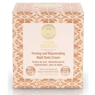 Natura Siberica Creme Noturno Corporal Firmeza e Rejuvenescimento 370 ml