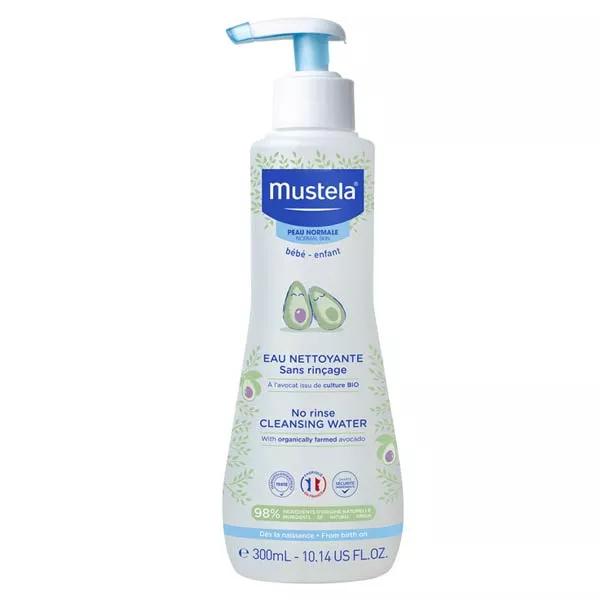 Mustela Baño y aseo Agua limpiadora sin aclarado 300ml