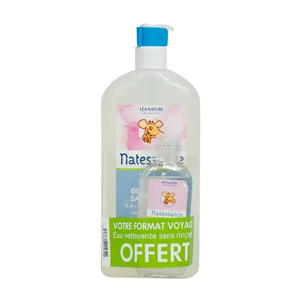 Natessance Bébé Gel Detergente + Acqua Detergente 100 ml Gratis