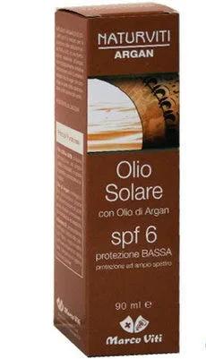 Naturviti Argan SPF6 Olio Solare 90 ml