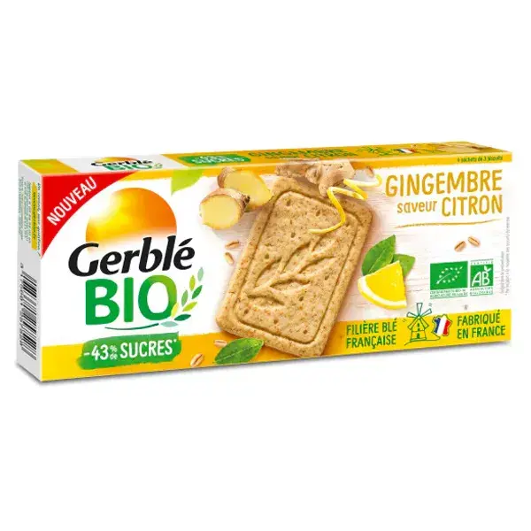 Gerblé Bio Limone e Zenzero 132g