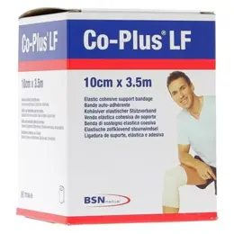 BSN Médical Co-plus Bande Cohésive Blanche 10cm x 3.5 m