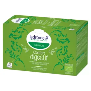 Ladrome le infusioni piacere bustine di Bio buone digestione 20