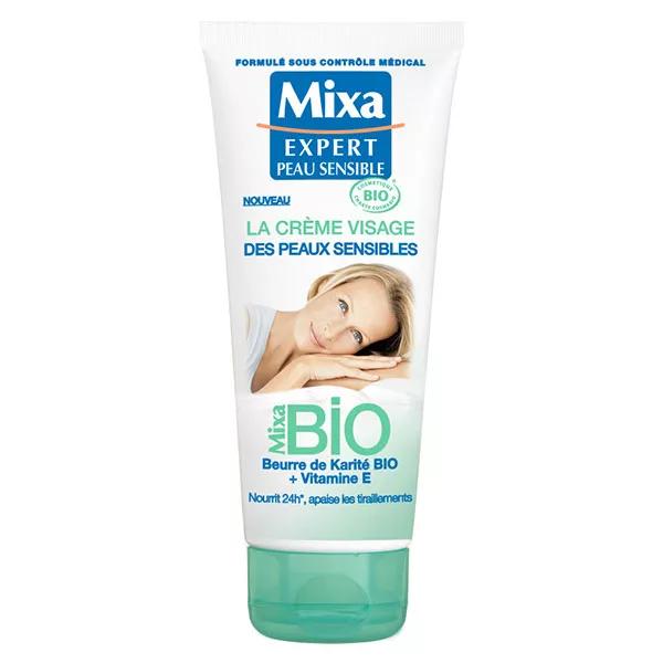 Mixa La Crème Visage des Peaux Sensibles Bio Idratante 100ml