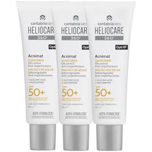 Heliocare 360 Acnimat SPF50+ 3x50 ml