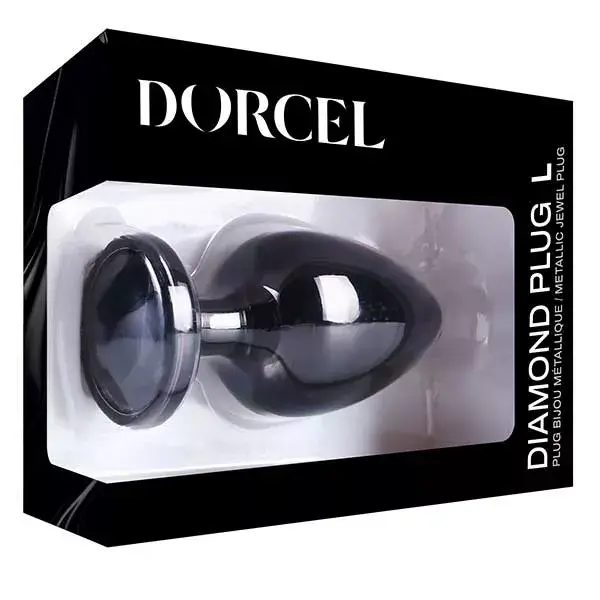 DORCEL DIAMOND PLUG BLACK L
