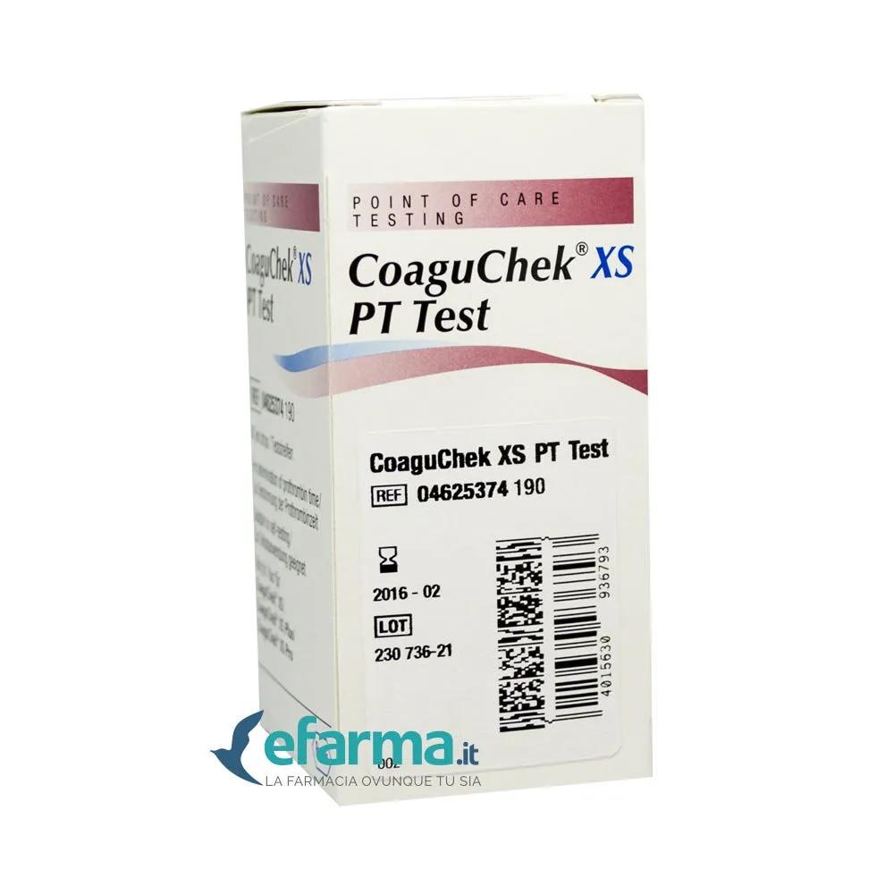 Roche CoaguCheK XS Strisce PT Test 6 Strisce