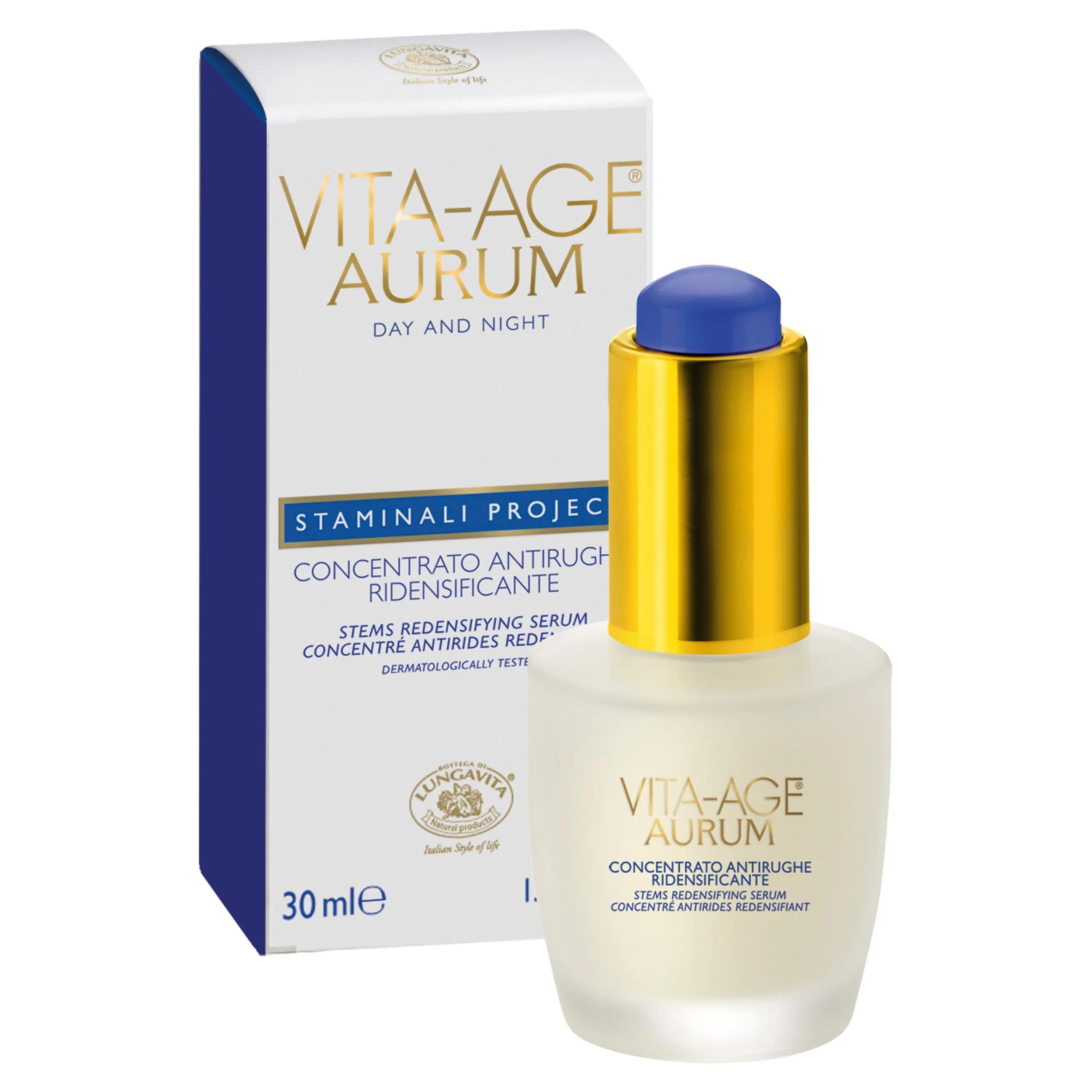 Bottega di LungaVita Vita-Age Aurum Concentrato Antirughe Ridensificante 30 ml