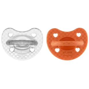 Chicco PhysioForma Luxe Pacifier Orange-Grey 16-36m 2 pcs