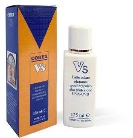 Codex Vs Latte Solare Idratante e Protettiva 125 ml