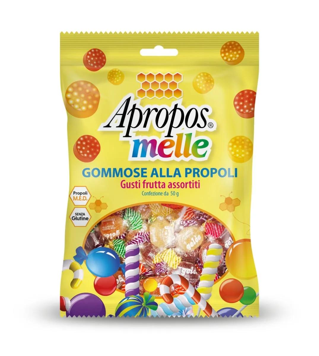 Apropos Melle Gommose alla Propoli Gusto Frutta 50 g