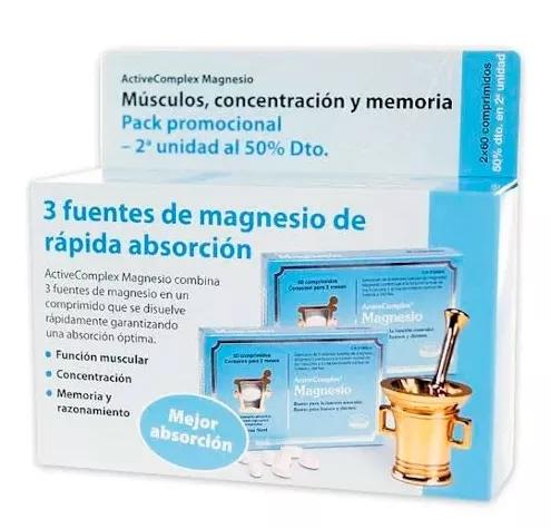 ActiveComplex Magnesio Pack 2 x 60 Comprimidos