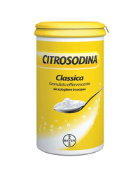 Citrosodina Granulato Effervescente Digestivo contro Pesantezza di Stomaco al Limone 150 gr