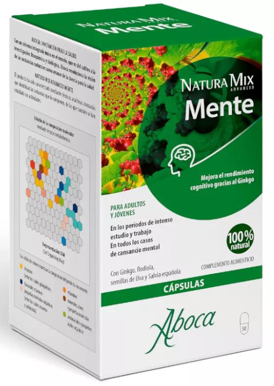 Aboca Natura Mix Advanced Mind 50 Gélules