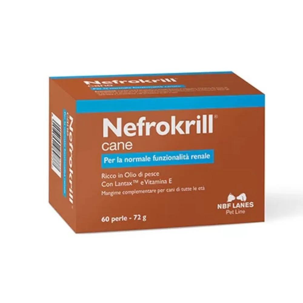 Nefrokrill Cane Integratore Per la Funzione Renale per Cani 60 Perle