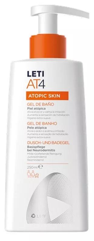 À-4 Bain LETI gel enlève peau atopique 250ml