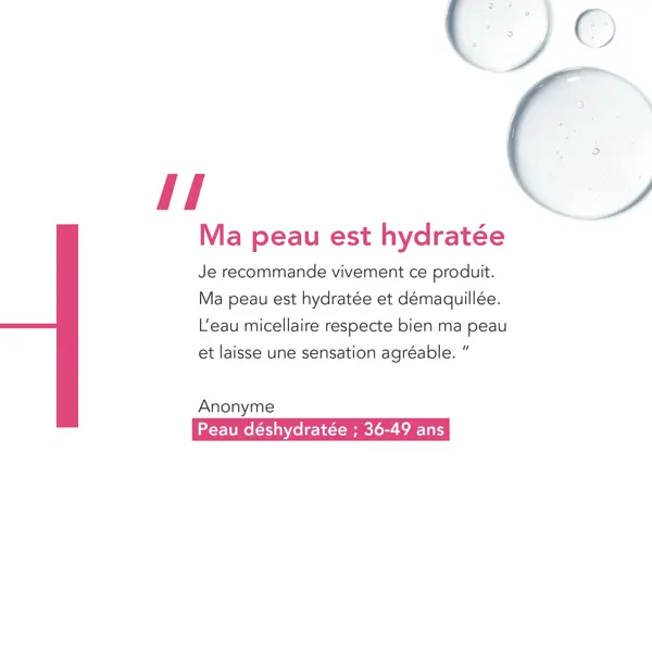 Bioderma Créaline H2O TS Eau Micellaire Peaux Sensibles Très Sèches 500ml