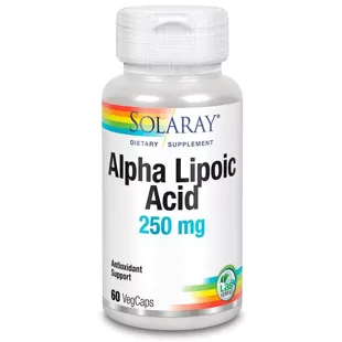 Alpha Lipoic Acid 250mg Solaray 60 Capsules