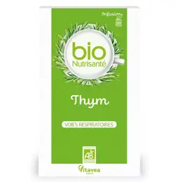 Vitavea - BioNutrisanté - Infusion Thym - Voies Respiratoires - 20 sachets