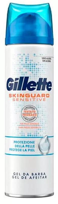 Gillette gel Barbeado Peles Sensíveis Skinguard 200ml