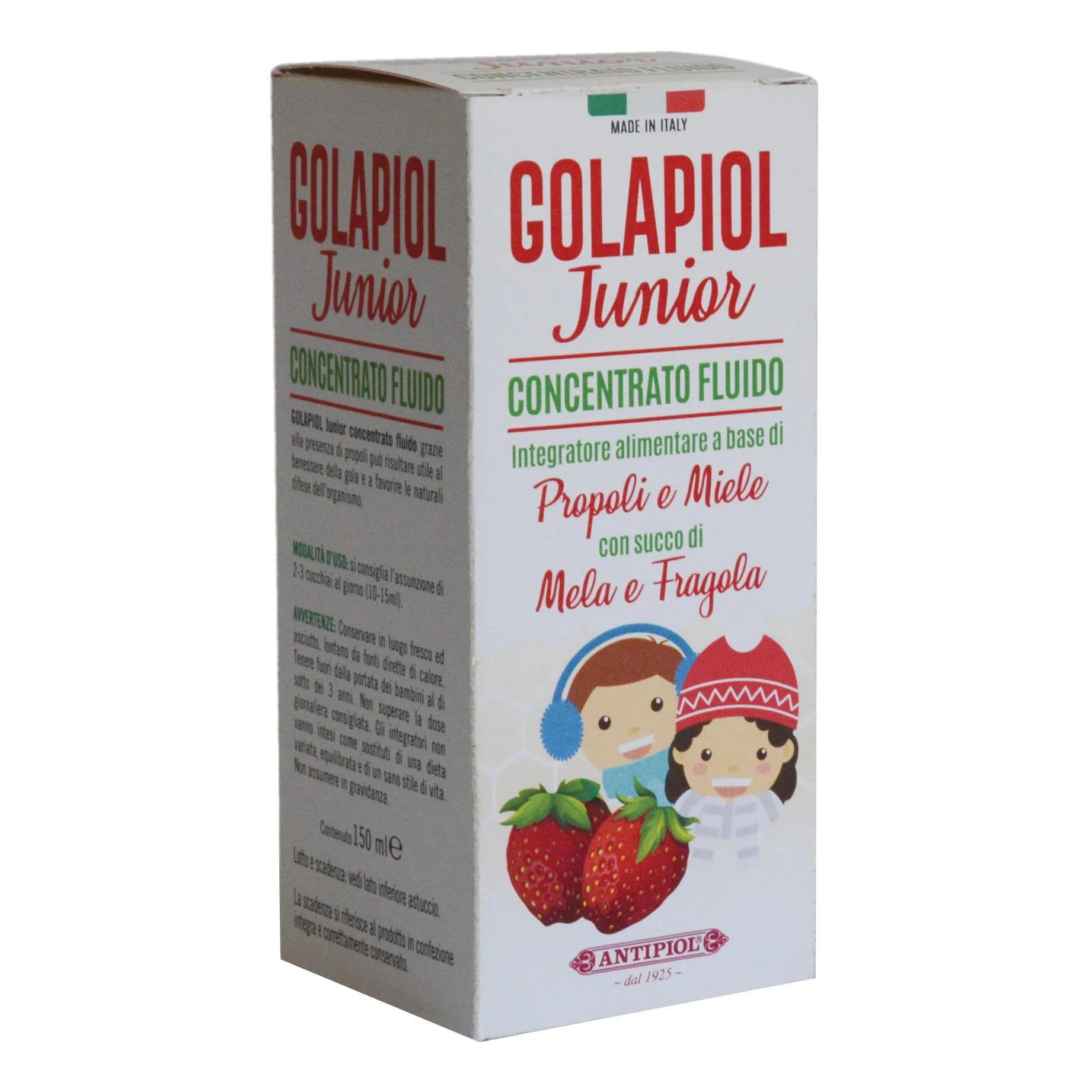 Golapiol Junior Sciroppo Per Il Benessere del Cavo Orale 150 ml