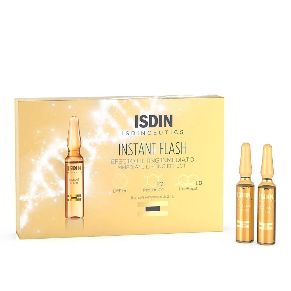 Isdin Isdinceutics Instant Flash Trattamento Viso Effetto Lifting Immediato 5 Fiale