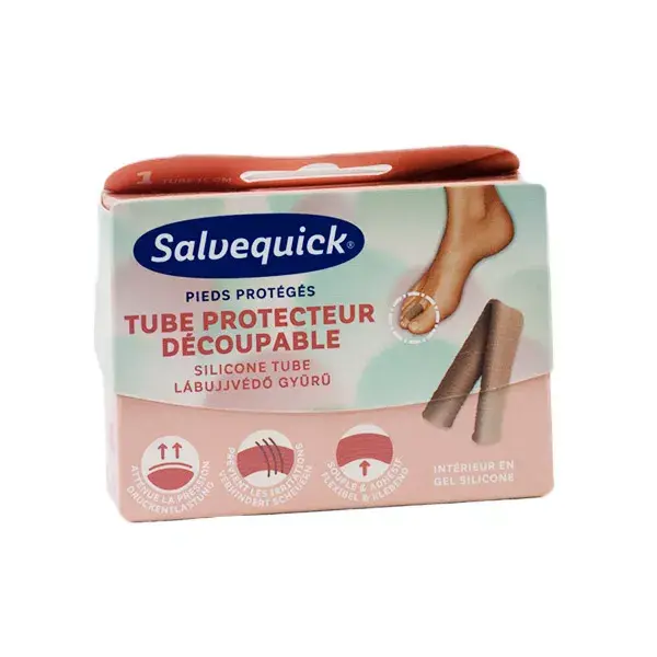 Salvequick Pieds Protégés Tubo Protector Recortable 15cm