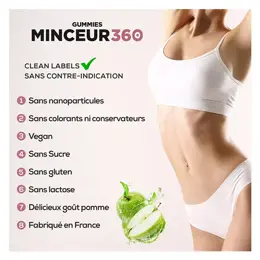 EAFIT Minceur 360 Gummies Boite de 60 Gummies