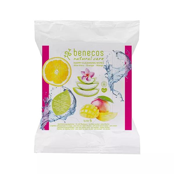 Benecos Salviette Detergenti Viso 25 salviette 