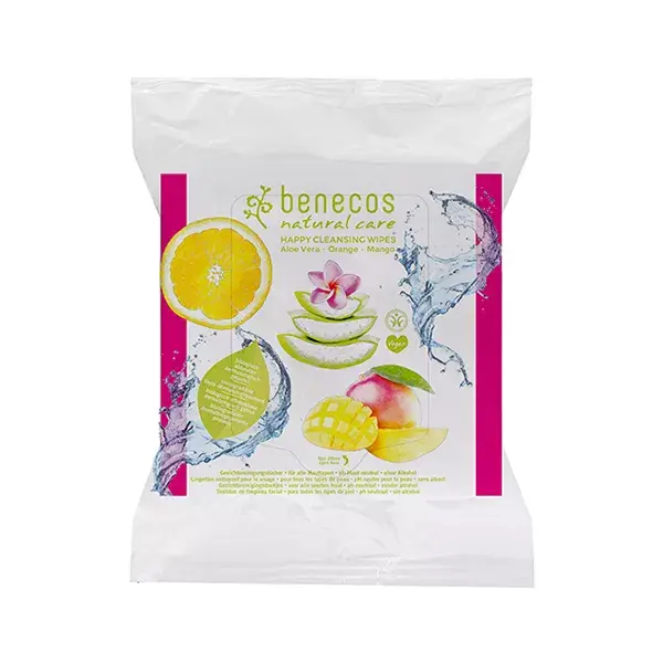Benecos 25 Facial Cleansing Wipes 