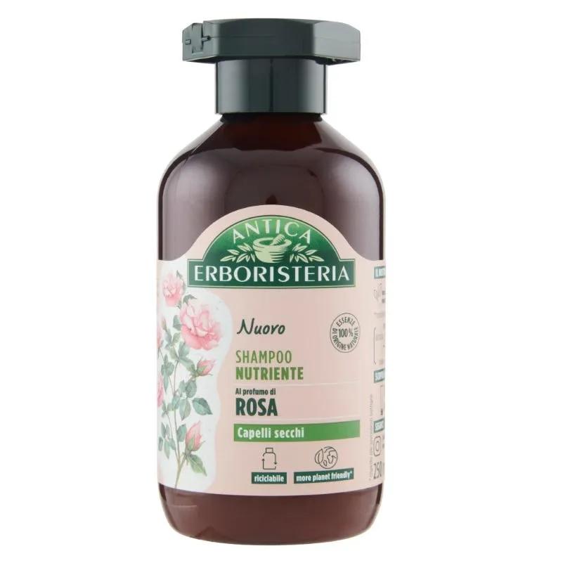 Antica Erboristeria Shampoo Nutriente Al Profumo di Rosa Per Capelli Secchi 250 ml