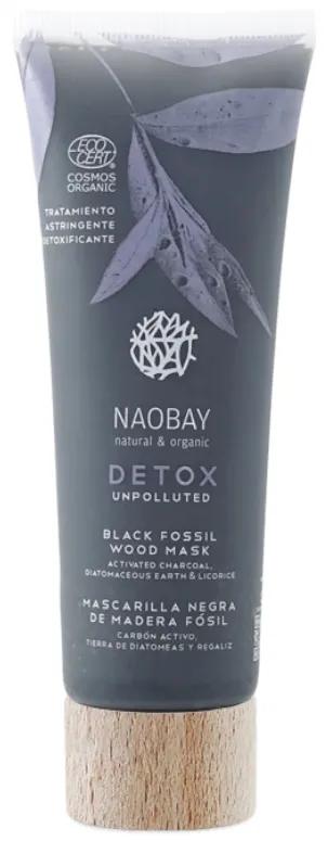 Masque Cosmos Détox Bois Fossile Noir Naobay 75 ml