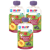 HiPP Organic Peach, Apple and Forest Fruit Pouches +4m 3x100g