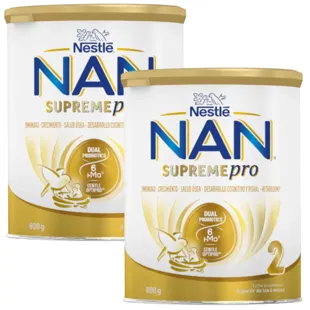 Leite de transição Nestlé Nan Supreme Pro 2 2x800 gr
