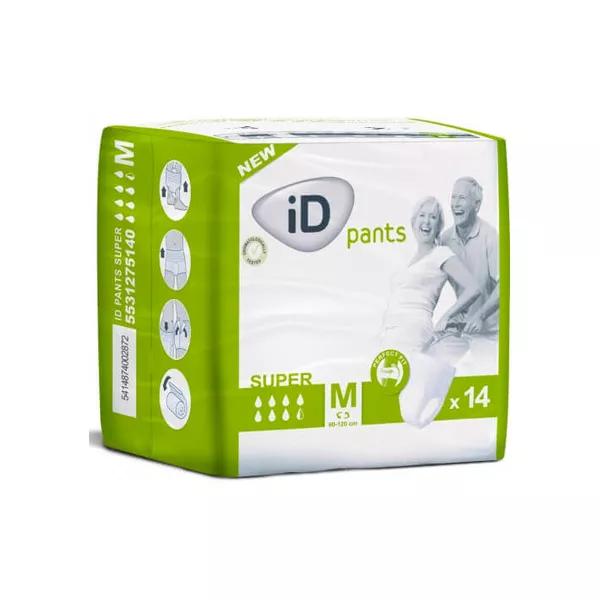 L&R iD Pants Ropa Interior Absorbente Super - 7,5 Gotas - Talla M - 14 Unidades