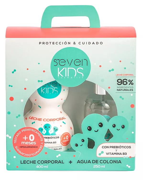 Seven Kids Leche Corporal 400 ml + Agua de Colonia 250 ml