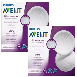 Philips Avent Discos Absorbentes Ultra Confort 2x60 uds
