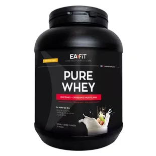 Eafit Pure Whey Proteine gusto Vaniglia Nocciola 750g