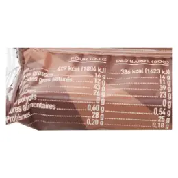 Eafit La Barre Gainer Goût Chocolate & Vanilla Cream 90g