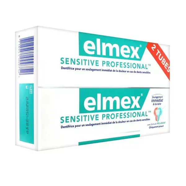 Elmex Sensitive Professional Lot of 2 x 75ml