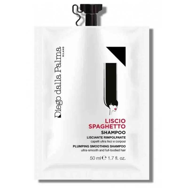 Diego Della Palma Liscio Spaghetto Shampoo Lisciante e Rimpolpante Stiratura Perfetta 30 ml