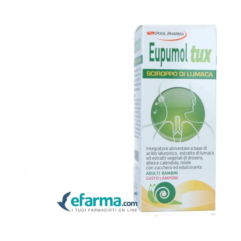 Eupumol Tux Sciroppo di Lumaca Integratore Tosse Secca e Grassa 150 ml