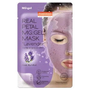 Purederm Real Petal MG Masque Gel Lavande 1 pièce