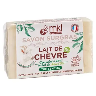MKL Green Nature Lait de Chèvre Sapone Ultra Ricco Tè Sencha 100g