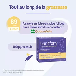 Gynéfam Supra Grossesse Oro Boîte de 1 mois 28 sachets poudre orodispersible